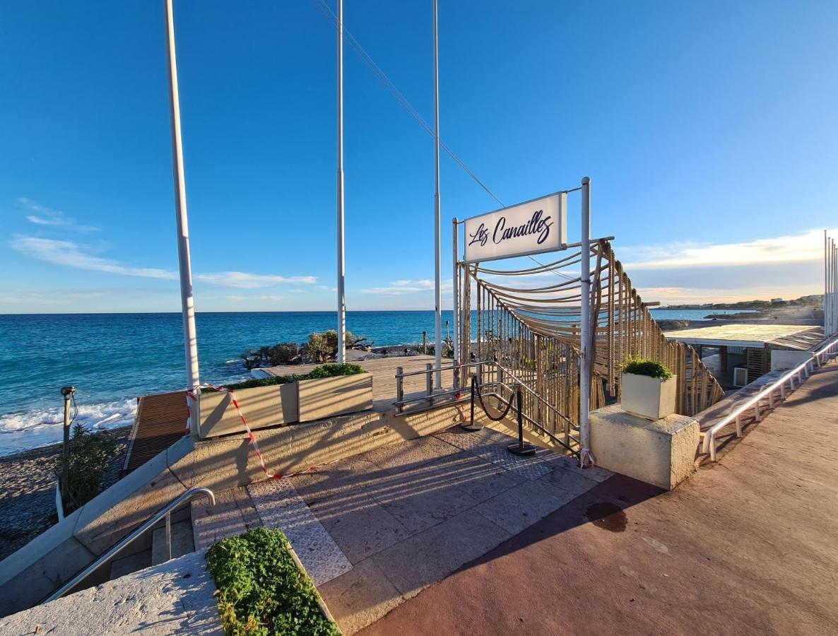 Studio Grande Terrasse A 5 Min De La Mer Niza Exterior foto