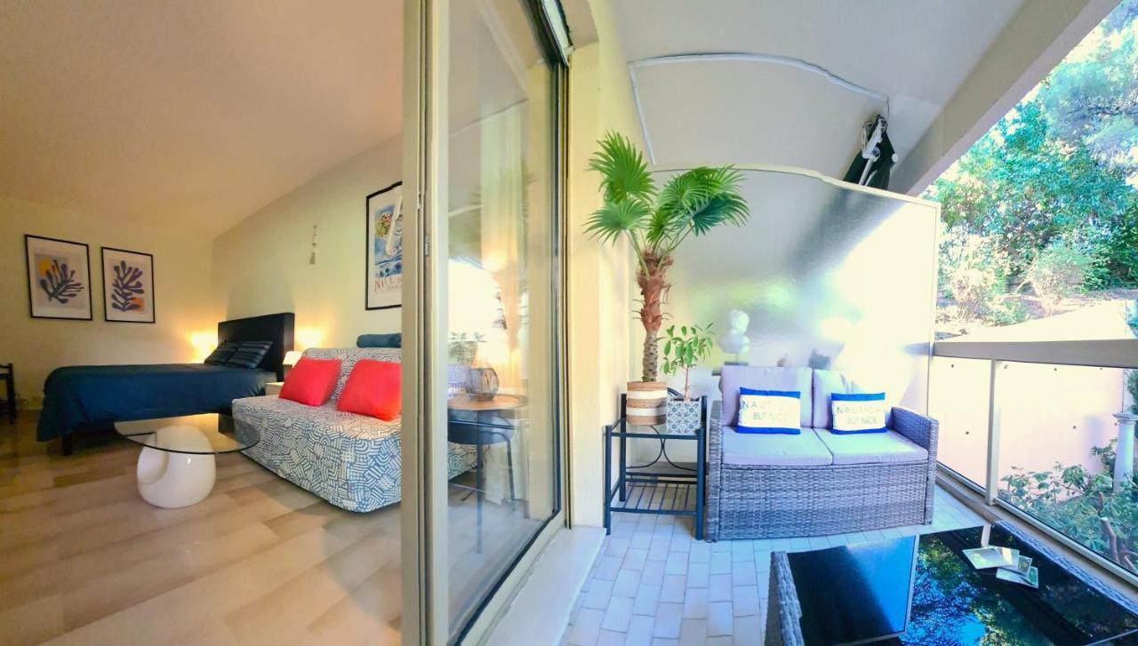 Studio Grande Terrasse A 5 Min De La Mer Niza Exterior foto