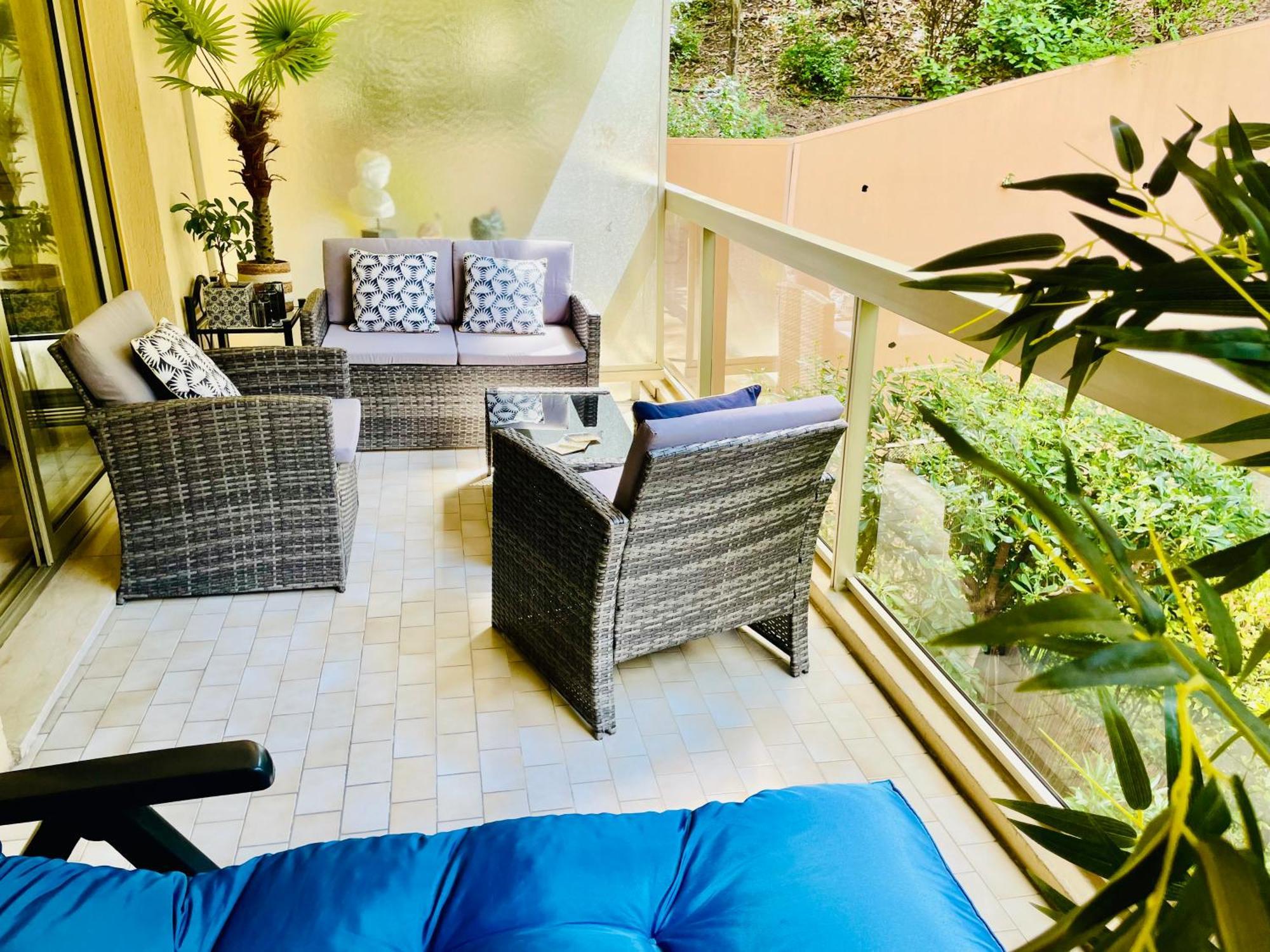 Studio Grande Terrasse A 5 Min De La Mer Niza Exterior foto